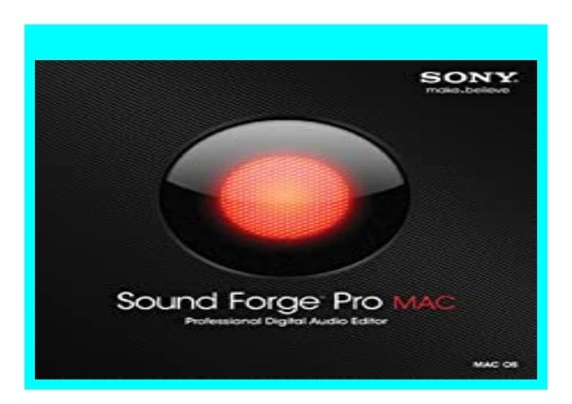 Big Sale Sony Sound Forge Pro Mac Review 587