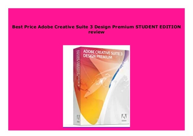 Creative Suite 3 Design Premium Price