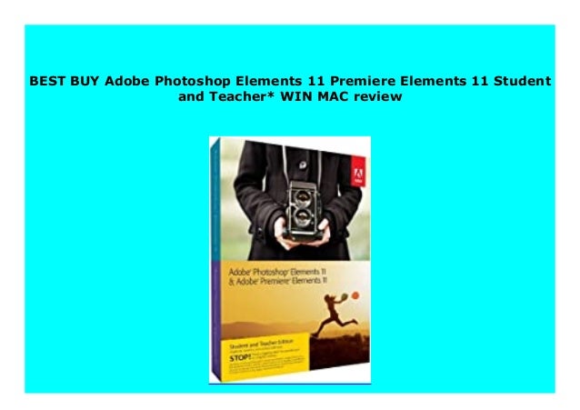 Sell Adobe Photoshop Elements 11 Premiere Elements 11 Student And T