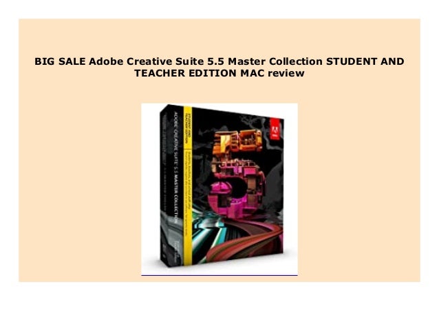 Cheap Adobe Creative Suite 5.5 Master Collection