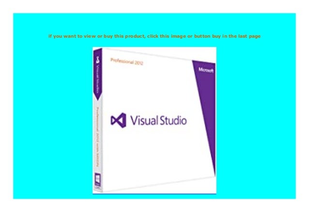 download visual studio professional 2012