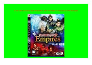 best dynasty warriors empires game best dynasty warriors empires game