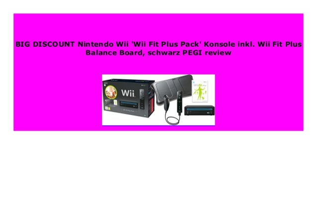 Best Price Nintendo Wii Wii Fit Plus Pack Konsole Inkl Wii Fit P Best Price Nintendo Wii Wii Fit Plus Pack Konsole Inkl Wii Fit P