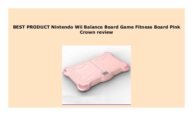 Big Discount Nintendo Wii Balance Board Game Fitness Board Pink Cro Big Discount Nintendo Wii Balance Board Game Fitness Board Pink Cro