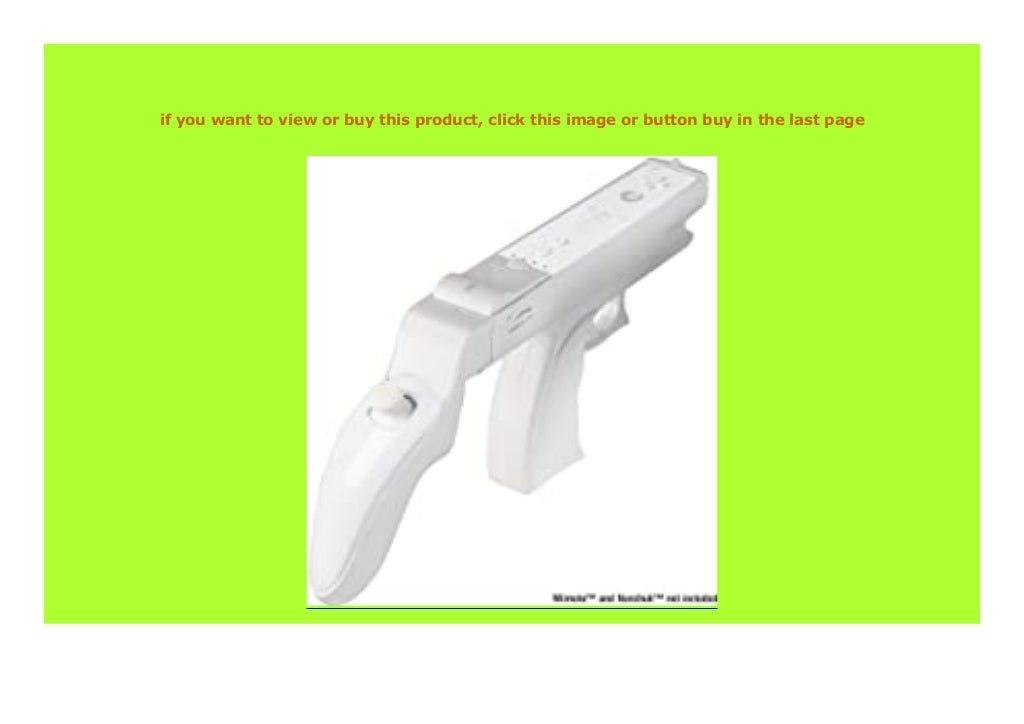 NEW Wii Light Gun Kit review 537