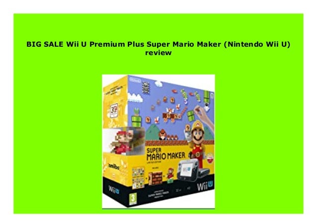 super mario maker 1 wii u