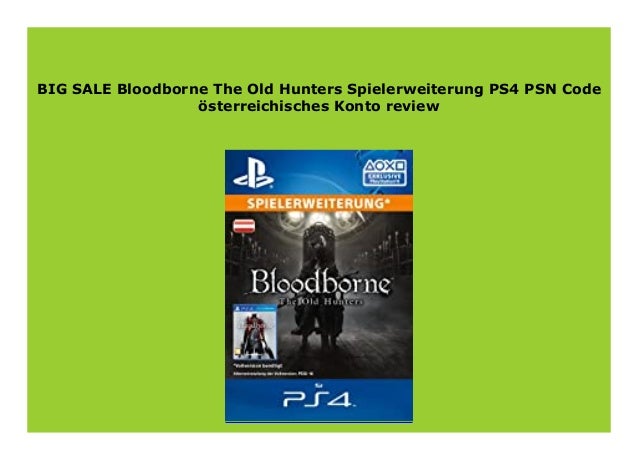 bloodborne old hunters discount code