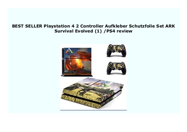 New Playstation 4 2 Controller Aufkleber Schutzfolie Set Ark Sur New Playstation 4 2 Controller Aufkleber Schutzfolie Set Ark Sur