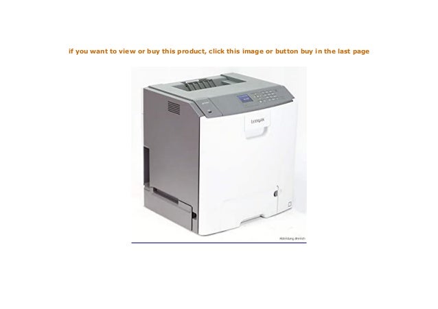 lexmark c748de