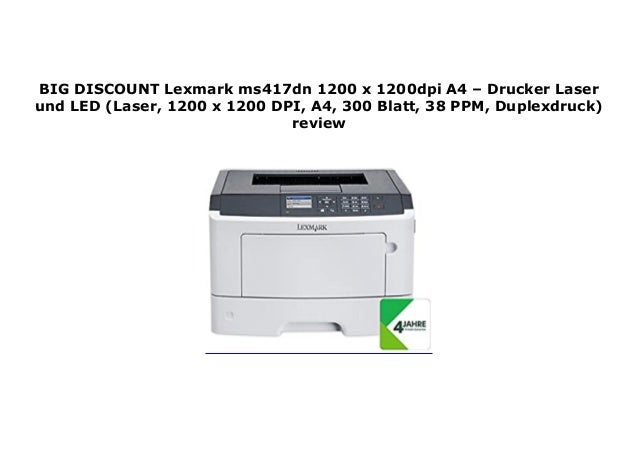 lexmark ms417dn