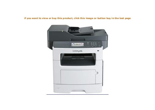 lexmark mx510de