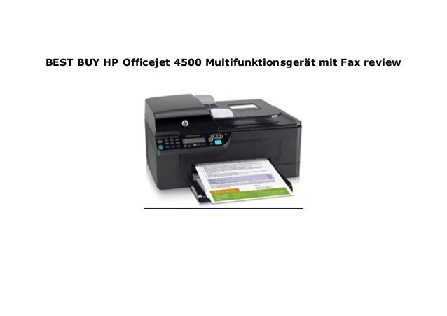 officejet 4500