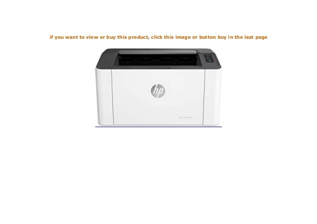 hp laser 107w