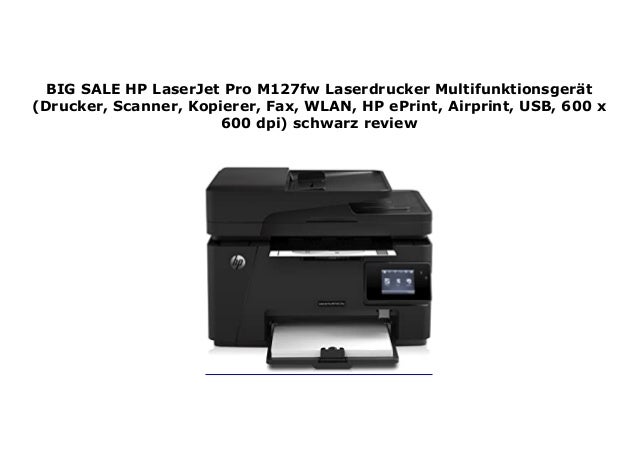 hp laserjet pro m127fw