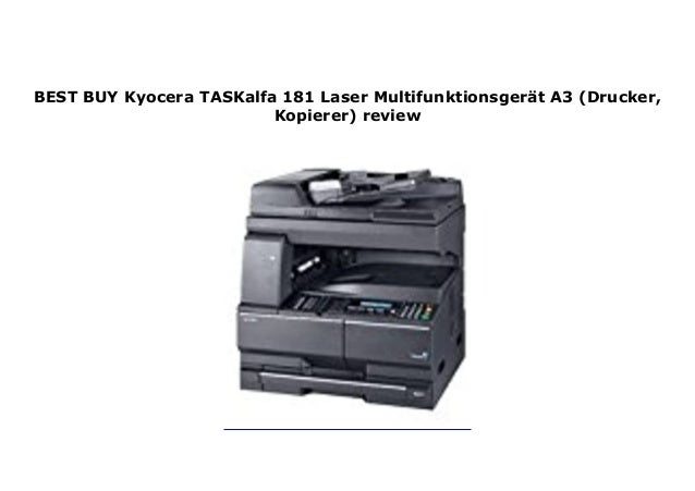 New Kyocera Taskalfa 181 Laser Multifunktionsger T A3 Drucker Kopie