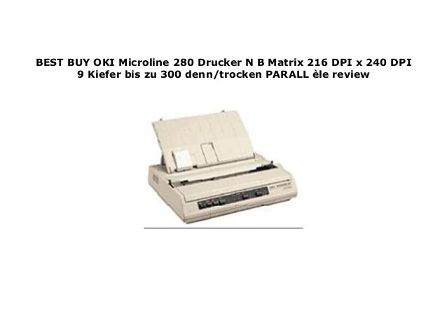 oki microline 280