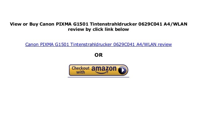pixma g1501