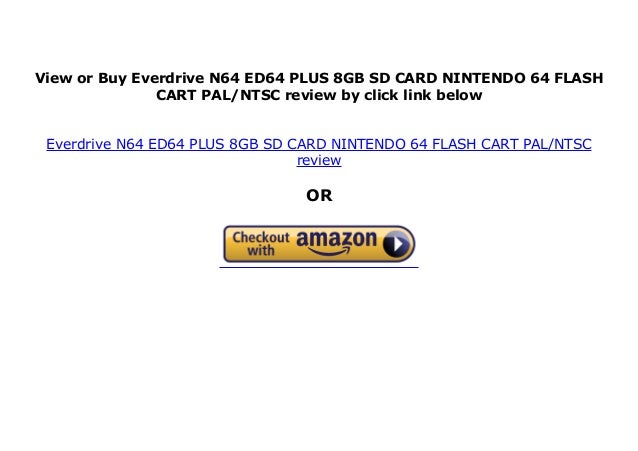 nintendo 64 flash cart