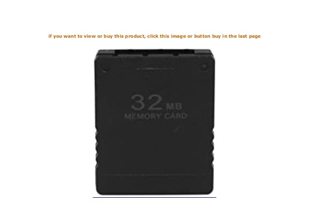 best ps2 memory card