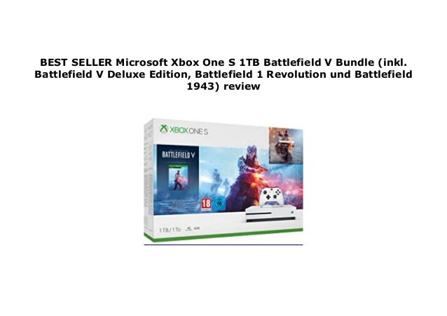 xbox one battlefield v bundle