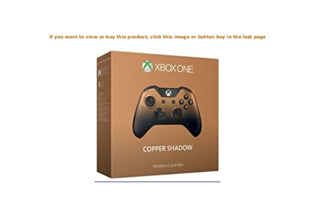 xbox one copper shadow