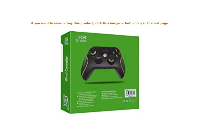 NEW Regemoudal Xbox One Wired Controller Game Controller f�r Microsof…