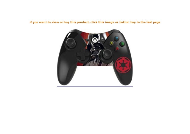 Big Sale Star Wars Darth Vader Official Xbox One Licensed Controller