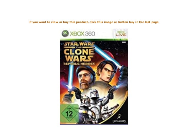star wars the clone wars republic heroes ps4