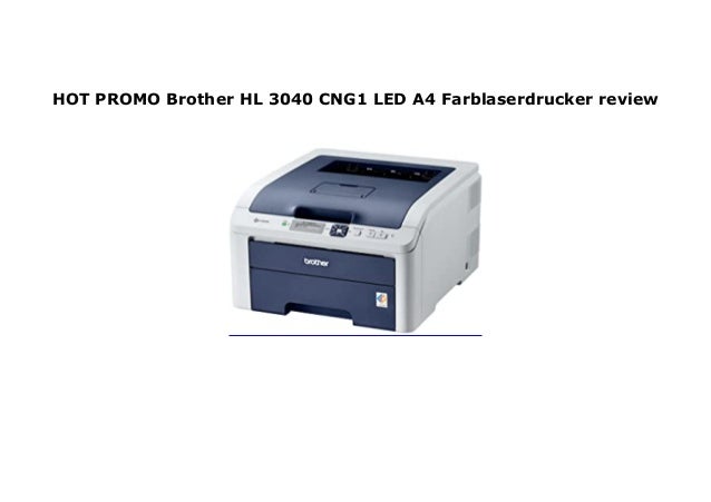brother hl 3040