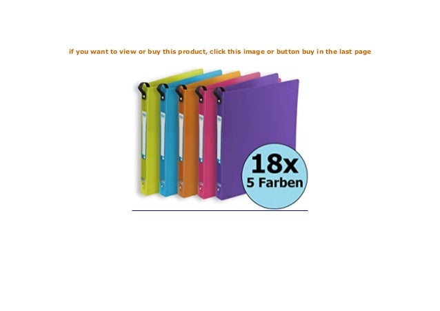 Discount Elba Ringbuch School Life 18er Pack Ring Ordner