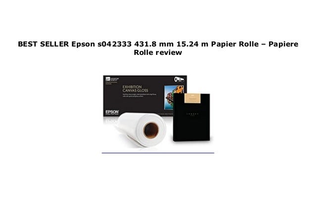 Hot Sale Epson S 431 8 Mm 15 24 M Papier Rolle Papiere Rolle