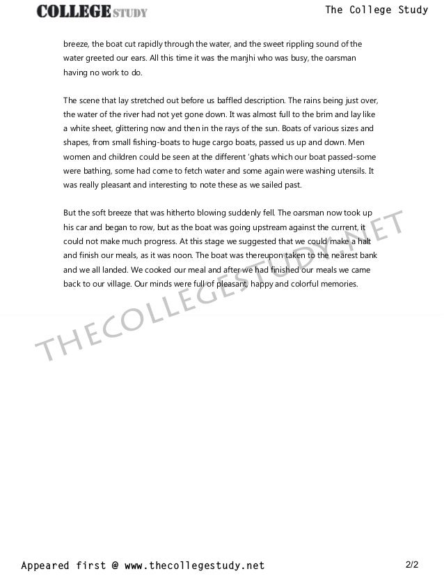 16 Experience Of Sea Journey Paragraph The College Study10000