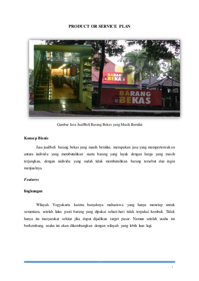 Feasibility Study (Secondhand Business)