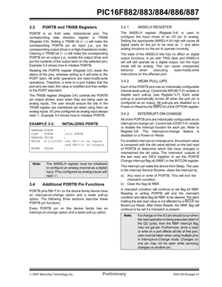 Datasheet PIC16f887 | PDF