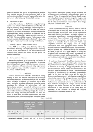 Energy Harvesting Techniques in Wireless Sensor Networks – A Survey | PDF