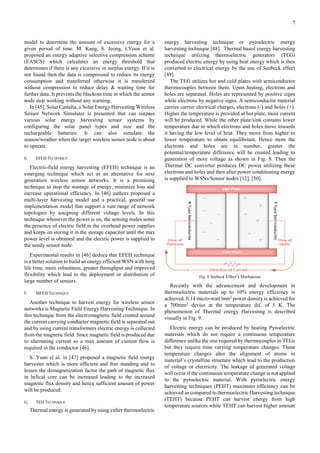 Energy Harvesting Techniques in Wireless Sensor Networks – A Survey | PDF