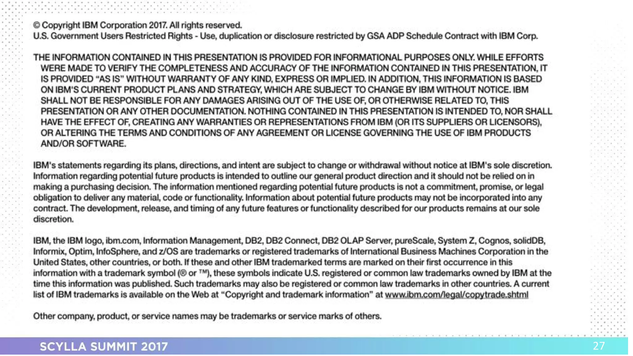 PRESENTATION TITLE ON ONE LINE
AND ON TWO LINES
First and last name
Position, company
27
 