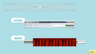 ATUAL




NOVA




        Slide 24
 