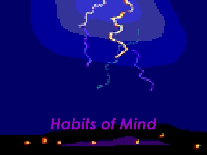 habits of mind powerpoint