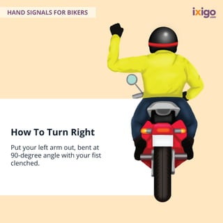 16 Hand Signals For Bikers