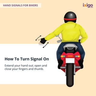 16 Hand Signals For Bikers