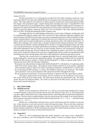 Mixed attention mechanism on ResNet-DeepLabV3+ for paddy field ...