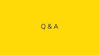 Q & A
 