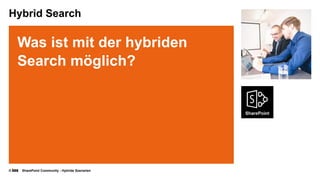 © SharePoint Community - Hybride Szenarien
Hybrid Search
Was ist mit der hybriden
Search möglich?
 