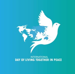The path towards living together in peace.