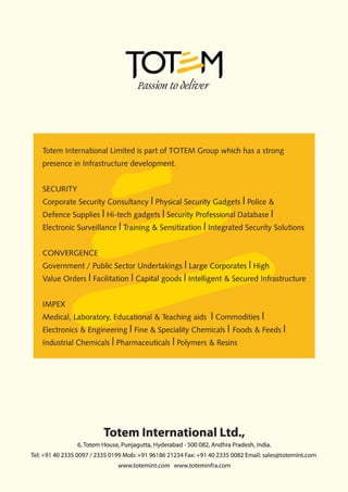 16 Page Catalogue 7 June11