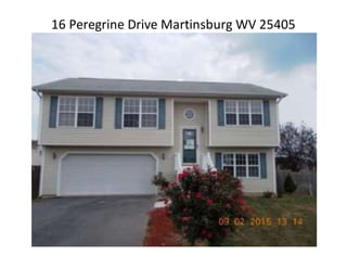 16 Peregrine Drive Martinsburg WV 25405
 