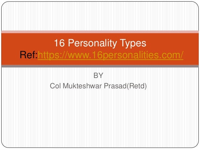 16 Personality Types