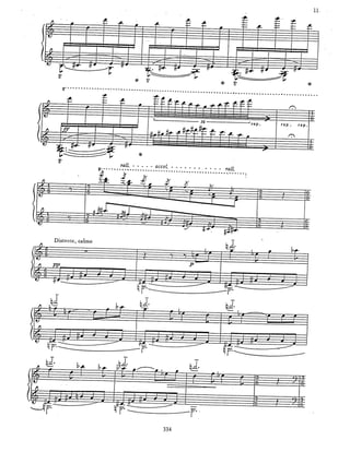 37      G                           G                         G




   formação                            F                             F                          F
      de                          E                          E
                                                                                           E
   cluster                                       G
                40                                                   G7



                                            F#


        cluster

expansão harmônica descendente
                                                                                  apogiaturas
                                                                                  6as.

              43             44


                                                                                  apogiaturas
              46                  sobreposição intervalar de 2a. m                3as.
                                                                                                    sobreposição
                                                                                                    modal
                                                                                                    Eólio
                    B7+/D#
                                           G7+(#5) #9                     G7+(#5) #9                de Eb



         49



              G7+(#5) #9                    G7+(#5) #9                     G7+(#5) #9



       52



              G7+(#5) #9              G7+(#5) #9




                                                       270
 