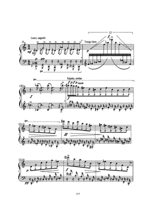 sub compasso=elemento motívico 3              sub compasso=elemento motívico 1


                      Cm(add b6)
  Cm(add9)(b6)                                            Cb7+(add#4)/F



                                                                                              gradação
                                                                                              de alturas
             Eb6(7+)




     sub compasso=elemento motívico 2         Bm(9) lídio de D - sem lá     uníssono

              Bbsus(b9
              )



                                                  sub compasso=elemento motívico 3


sub compasso=elemento motívico 3 * EM MÓDULOS de "sub-compassos" desenvolvidos por transposição
modal e derivação intervalar-rítmica
   Ab7+(add4)                dualidade   F#m7(b5, add4)   F#(b6,9)/A# (sem 4a.)
                             indefinição



                                          *                         *



frígio de G (sem sib e fá)
                                          harm.quart. com centro em si harm.quart. com centro em do
           harm.quart. com centro em ré


harmonia                                  *
quartal      *                                                          *




                                                    294
 